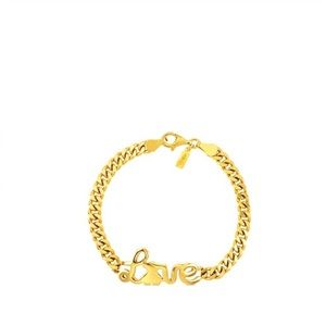 Tous bracelet vermeil silver love bracelet